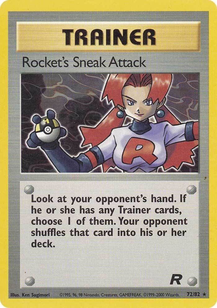 Rocket's Sneak Attack (72/82) [Team Rocket Unlimited] | Good Games Morley