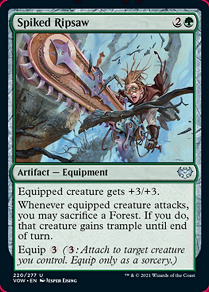 Spiked Ripsaw [Innistrad: Crimson Vow] | Good Games Morley