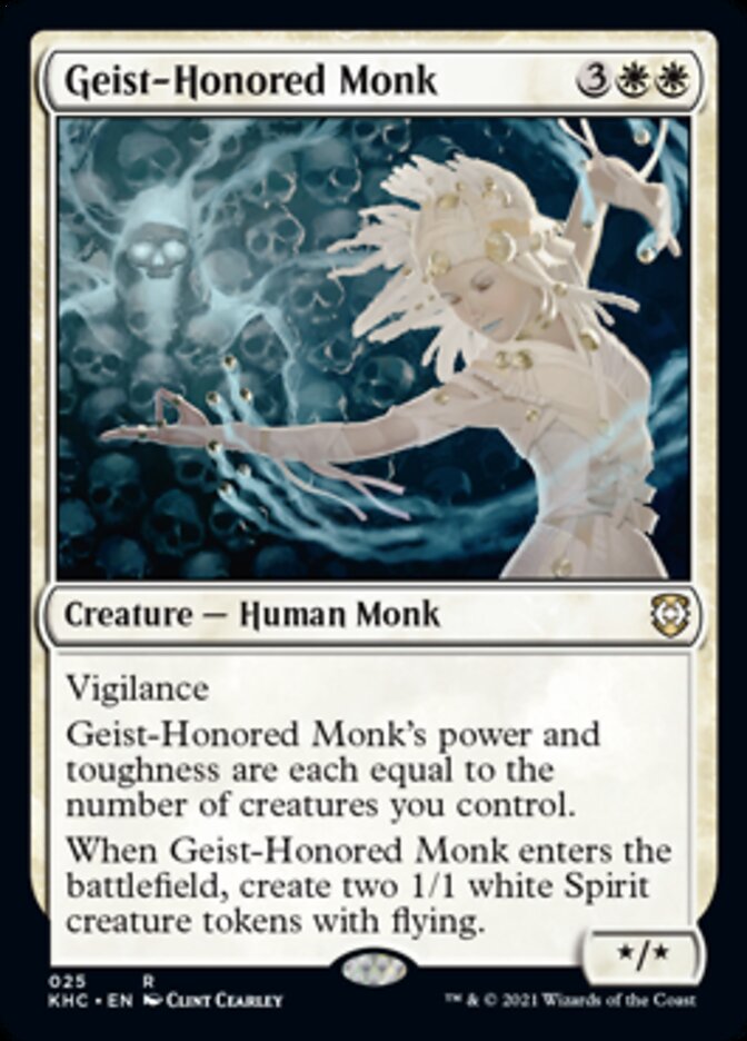 Geist-Honored Monk [Kaldheim Commander] | Good Games Morley