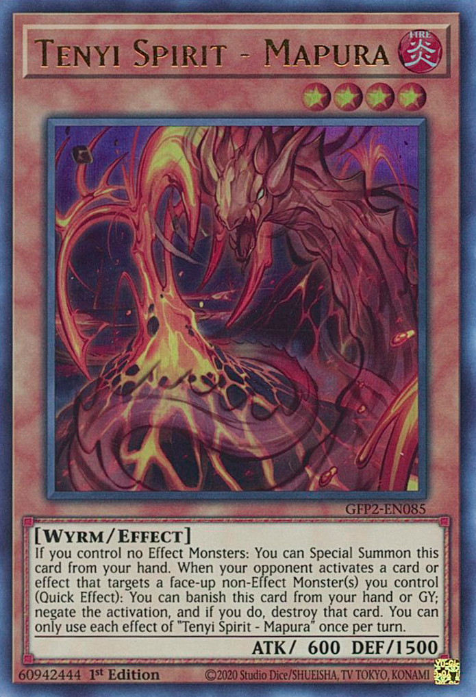 Tenyi Spirit - Mapura [GFP2-EN085] Ultra Rare | Good Games Morley