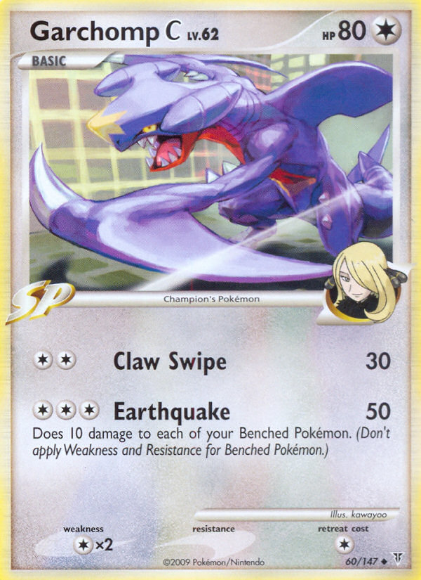 Garchomp C (60/147) [Platinum: Supreme Victors] | Good Games Morley