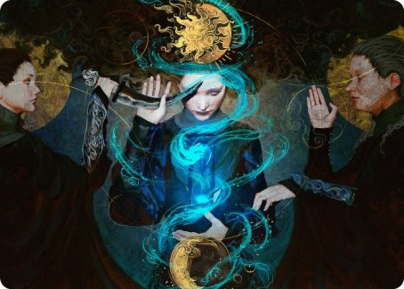 Witness the Future Art Card [Innistrad: Crimson Vow Art Series] | Good Games Morley