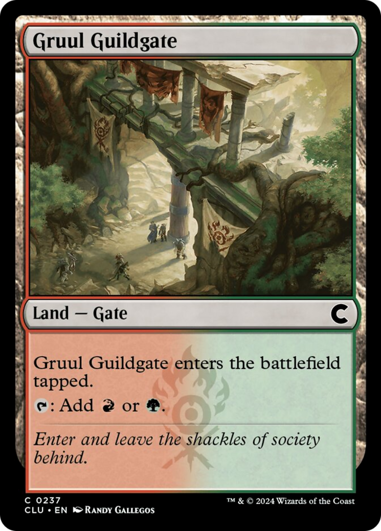 Gruul Guildgate [Ravnica: Clue Edition] | Good Games Morley