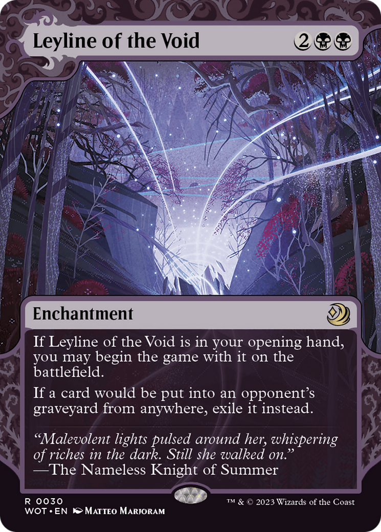 Leyline of the Void [Wilds of Eldraine: Enchanting Tales] | Good Games Morley