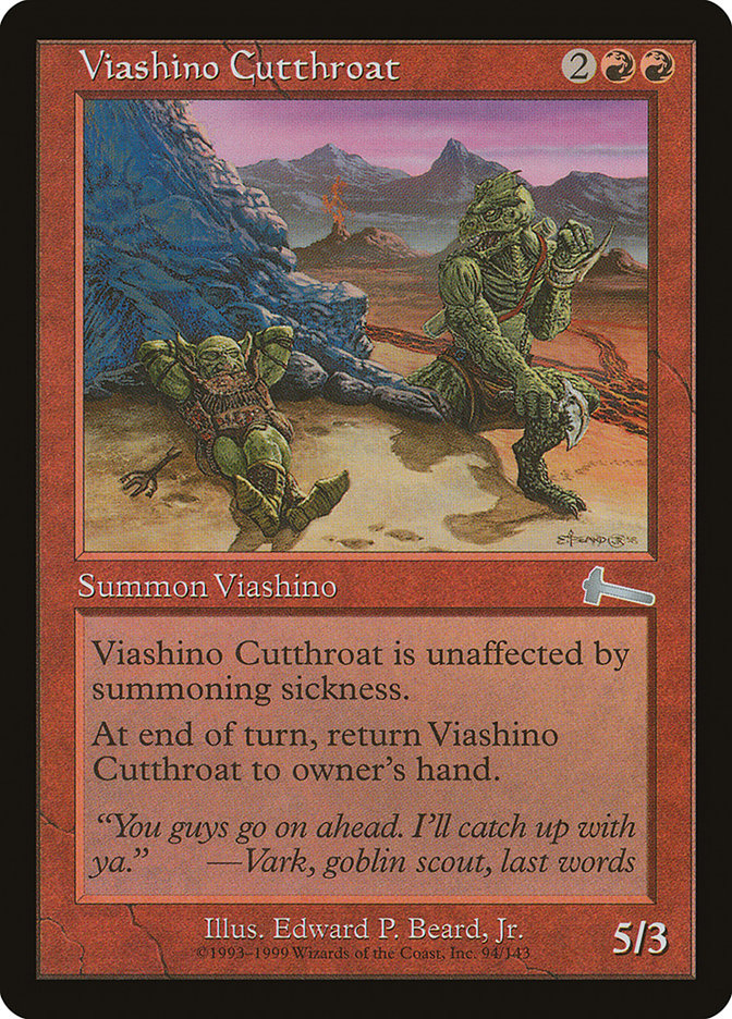 Viashino Cutthroat [Urza's Legacy] | Good Games Morley