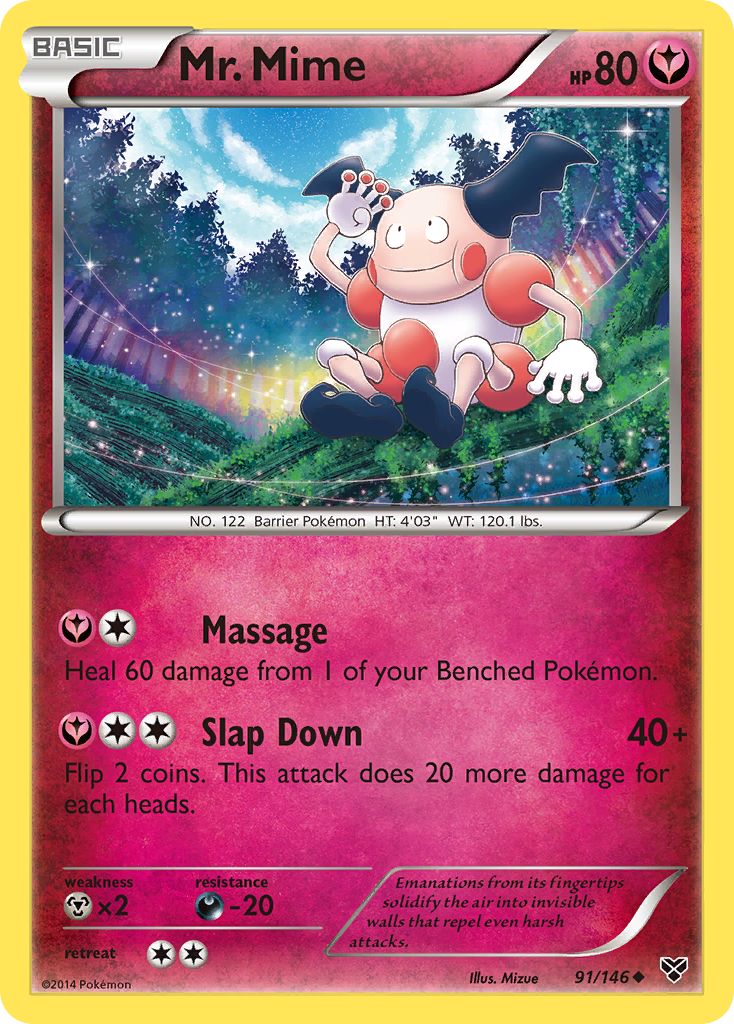 Mr. Mime (91/146) [XY: Base Set] | Good Games Morley