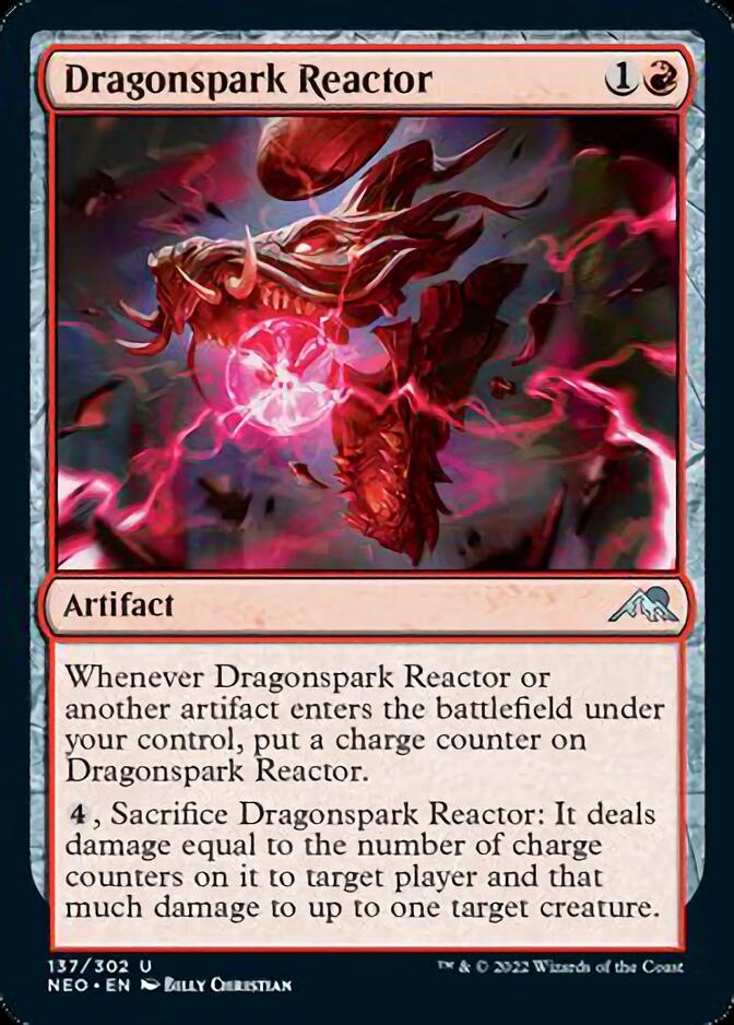 Dragonspark Reactor [Kamigawa: Neon Dynasty] | Good Games Morley