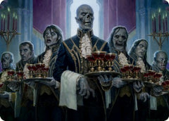 Dying to Serve Art Card [Innistrad: Crimson Vow Art Series] | Good Games Morley