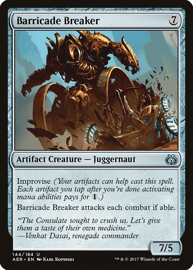 Barricade Breaker [Aether Revolt] | Good Games Morley