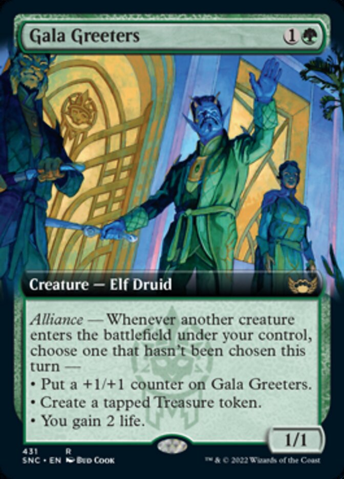 Gala Greeters (Extended Art) [Streets of New Capenna] | Good Games Morley