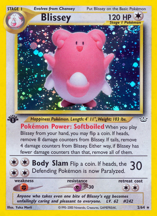 Blissey (2/64) [Neo Revelation 1st Edition] | Good Games Morley
