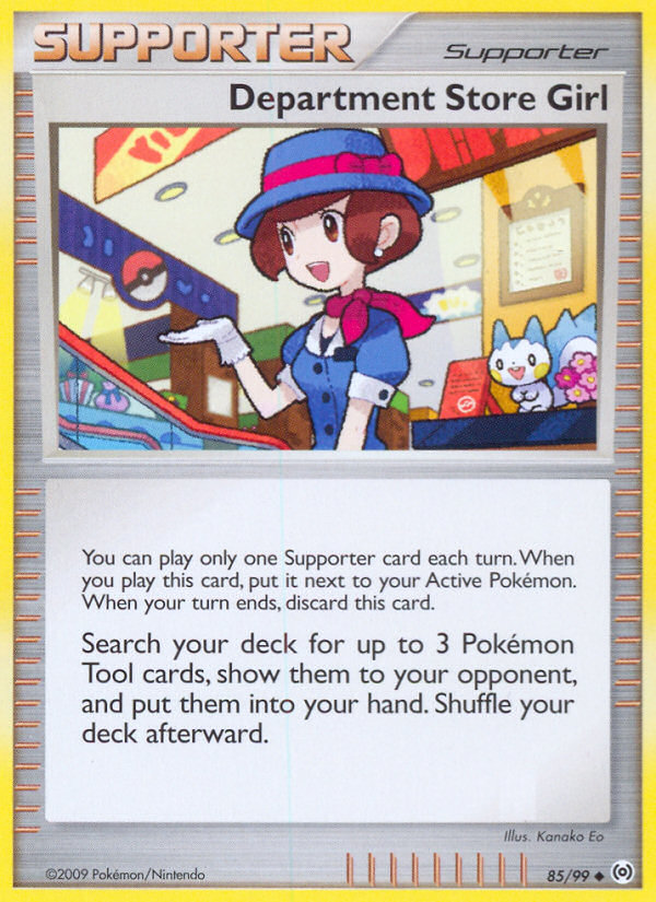 Department Store Girl (85/99) [Platinum: Arceus] | Good Games Morley