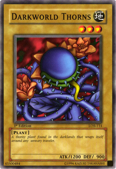 Darkworld Thorns [LOB-114] Common | Good Games Morley