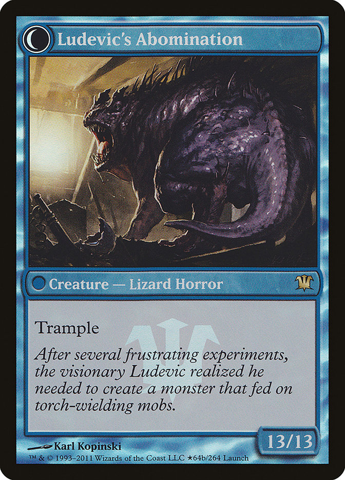 Ludevic's Test Subject // Ludevic's Abomination (Launch) [Innistrad Prerelease Promos] | Good Games Morley