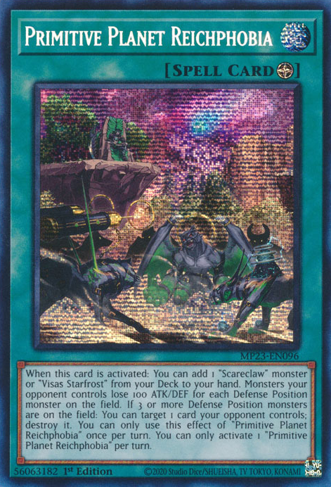 Primitive Planet Reichphobia [MP23-EN096] Prismatic Secret Rare | Good Games Morley