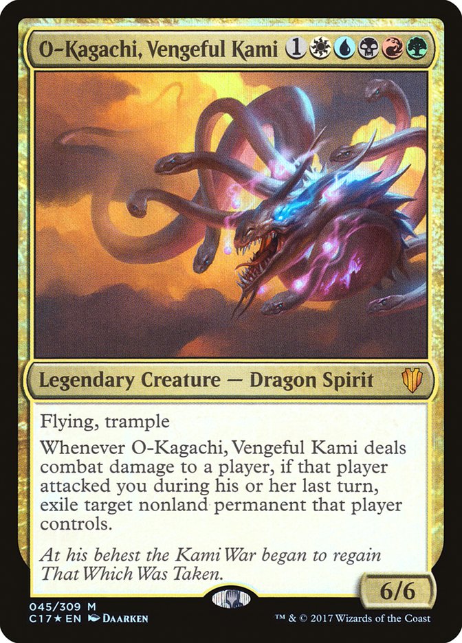 O-Kagachi, Vengeful Kami [Commander 2017] | Good Games Morley