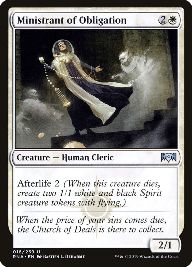Ministrant of Obligation [Ravnica Allegiance] | Good Games Morley