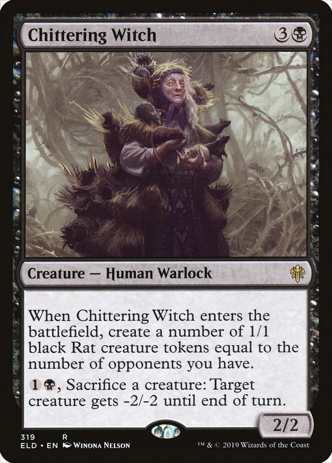Chittering Witch [Throne of Eldraine] | Good Games Morley