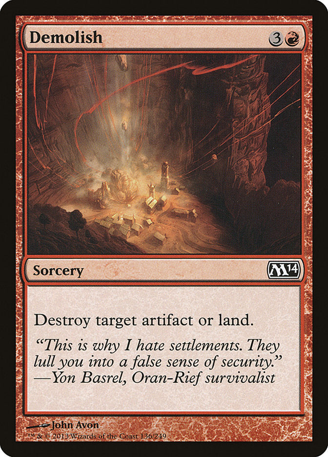 Demolish [Magic 2014] | Good Games Morley