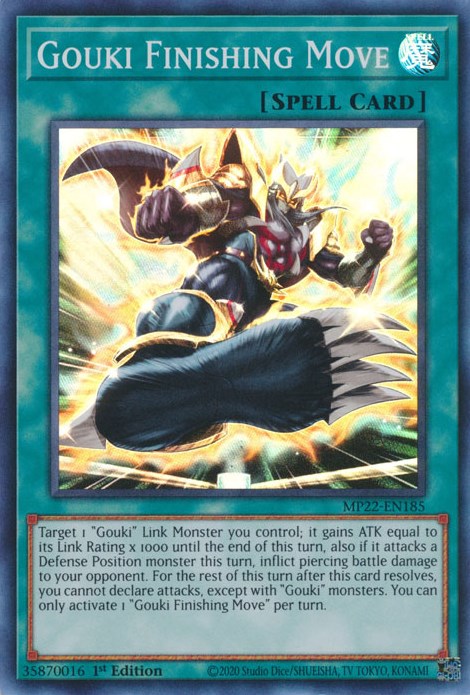 Gouki Finishing Move [MP22-EN185] Super Rare | Good Games Morley