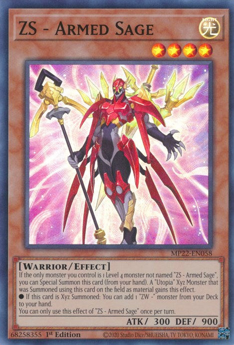 ZS - Armed Sage [MP22-EN058] Super Rare | Good Games Morley