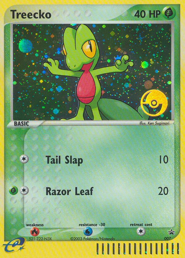 Treecko (007) [Nintendo: Black Star Promos] | Good Games Morley