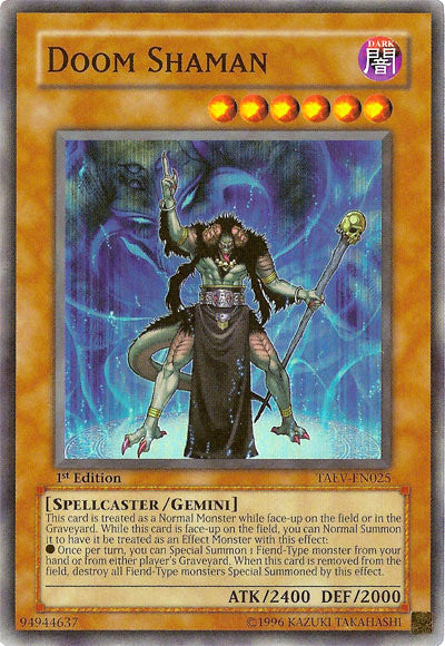 Doom Shaman [TAEV-EN025] Super Rare | Good Games Morley