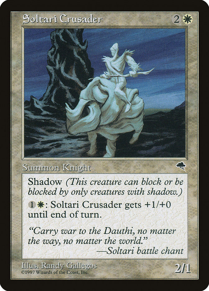 Soltari Crusader [Tempest] | Good Games Morley