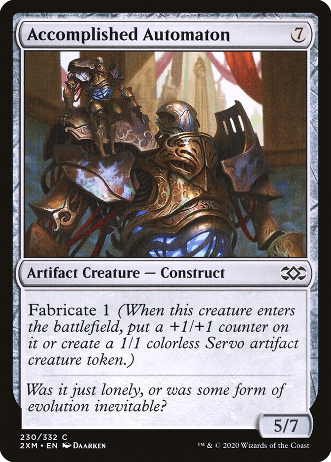 Accomplished Automaton [Double Masters] | Good Games Morley
