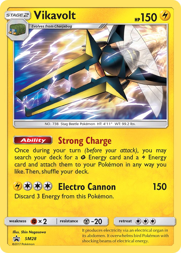 Vikavolt (SM28) [Sun & Moon: Black Star Promos] | Good Games Morley