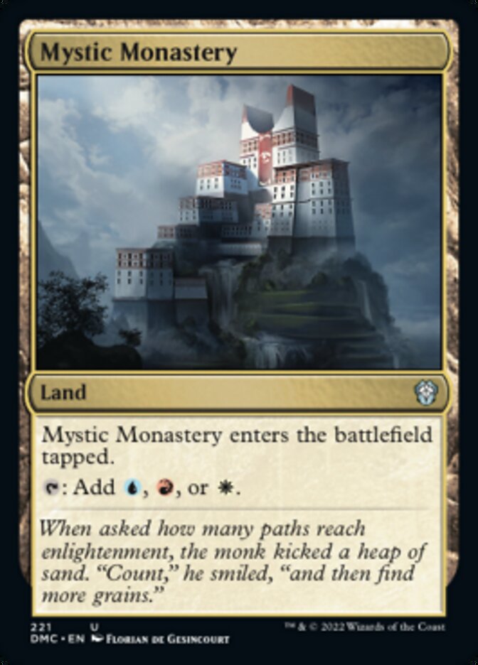 Mystic Monastery [Dominaria United Commander] | Good Games Morley