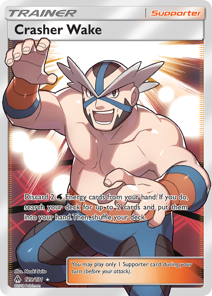 Crasher Wake (129/131) [Sun & Moon: Forbidden Light] | Good Games Morley