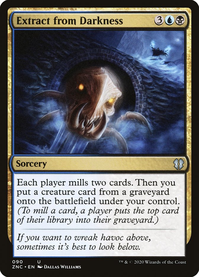 Extract from Darkness [Zendikar Rising Commander] | Good Games Morley
