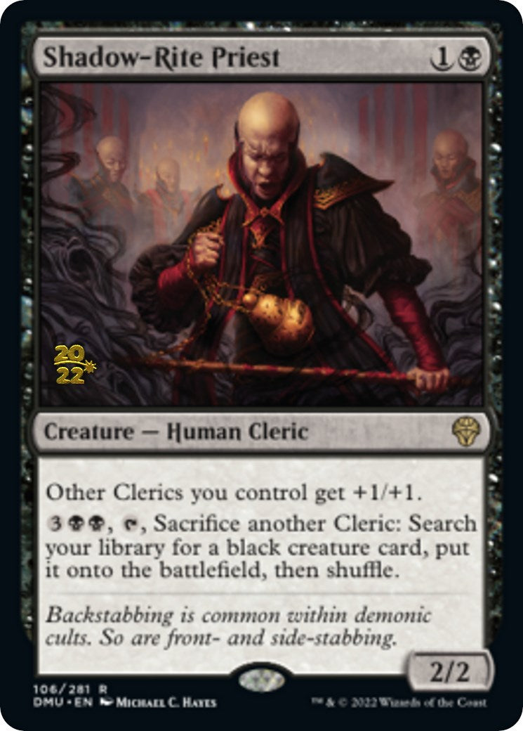 Shadow-Rite Priest [Dominaria United Prerelease Promos] | Good Games Morley