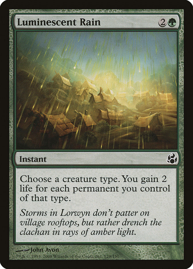 Luminescent Rain [Morningtide] | Good Games Morley