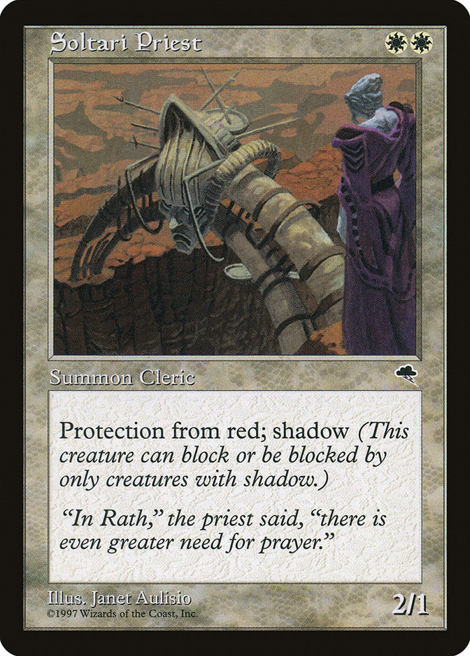 Soltari Priest [Tempest] | Good Games Morley