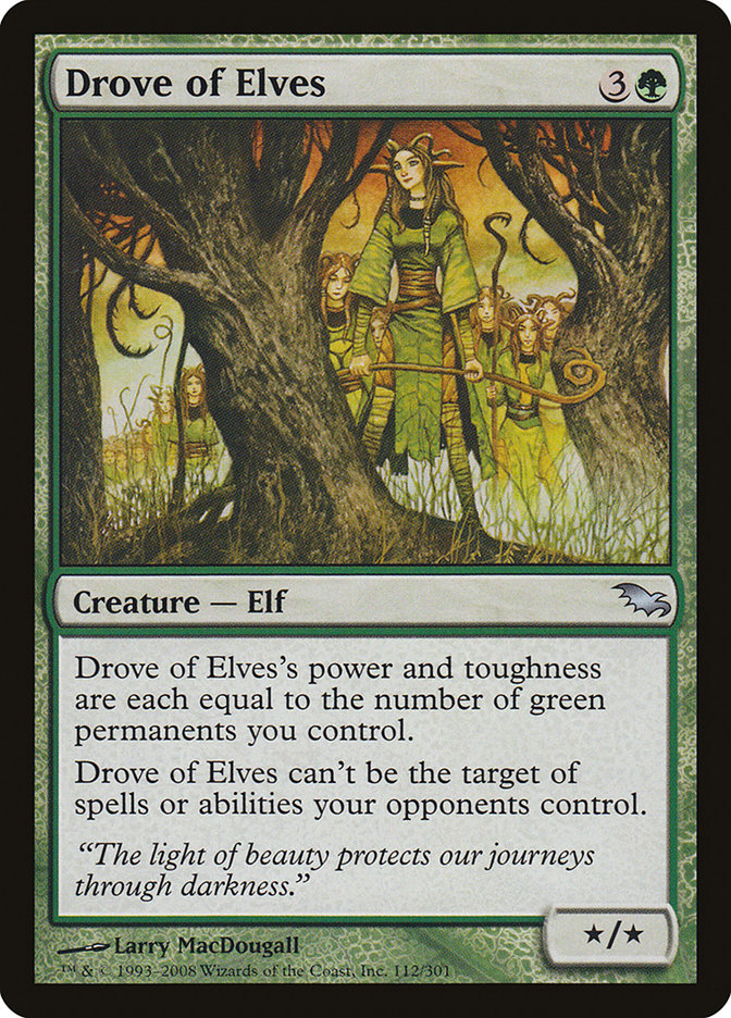 Drove of Elves [Shadowmoor] | Good Games Morley