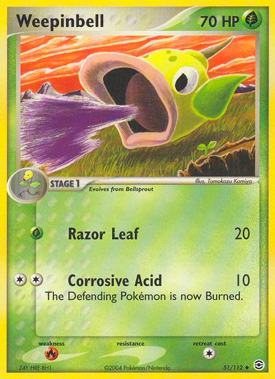 Weepinbell (51/112) [EX: FireRed & LeafGreen] | Good Games Morley