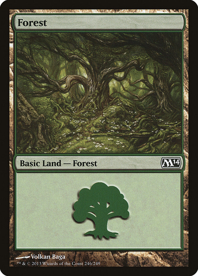 Forest (246) [Magic 2014] | Good Games Morley