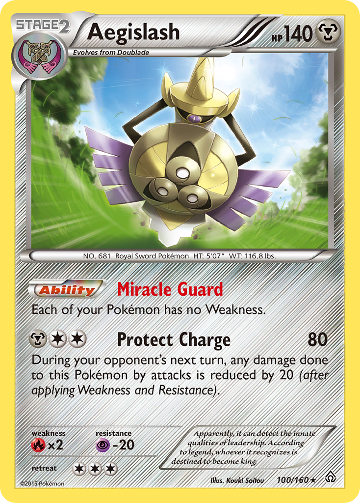 Aegislash (100/160) [XY: Primal Clash] | Good Games Morley