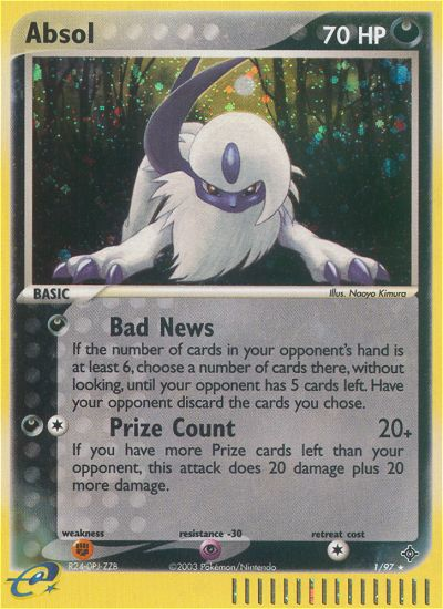 Absol (1/97) [EX: Dragon] | Good Games Morley