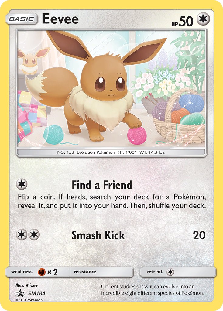 Eevee (SM184) [Sun & Moon: Black Star Promos] | Good Games Morley