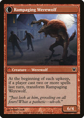 Tormented Pariah // Rampaging Werewolf [Innistrad] | Good Games Morley