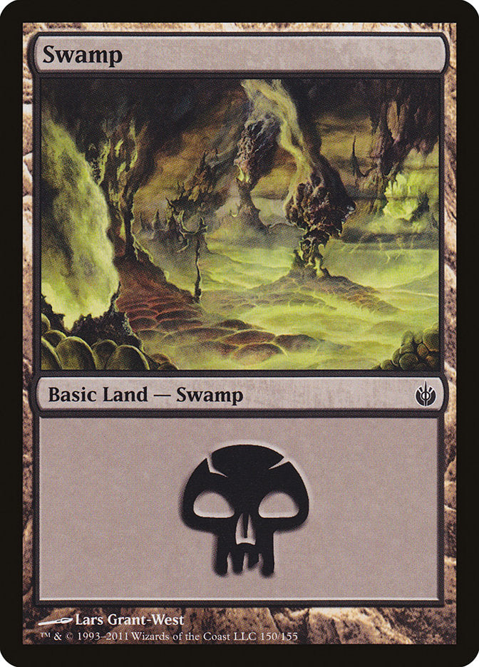 Swamp (150) [Mirrodin Besieged] | Good Games Morley