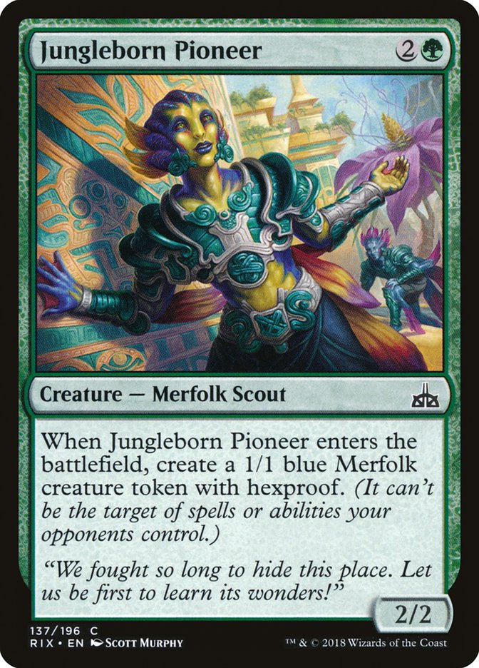 Jungleborn Pioneer [Rivals of Ixalan] | Good Games Morley