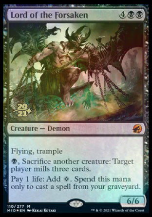Lord of the Forsaken [Innistrad: Midnight Hunt Prerelease Promos] | Good Games Morley