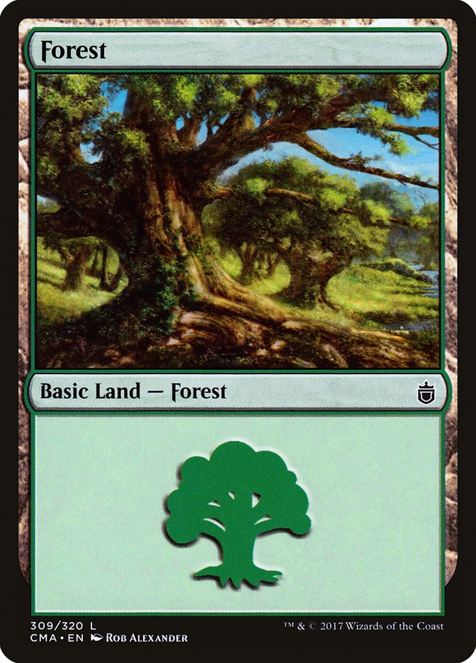 Forest (309) [Commander Anthology] | Good Games Morley