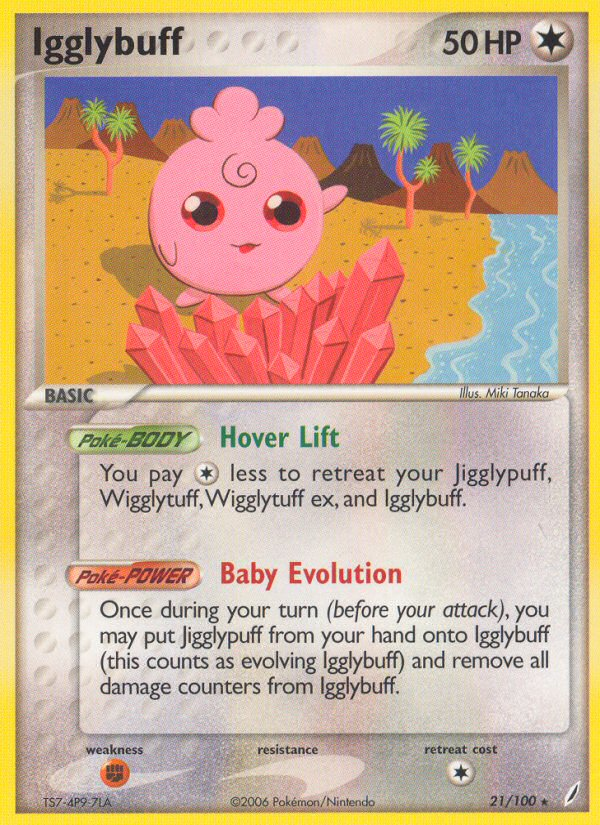 Igglybuff (21/100) [EX: Crystal Guardians] | Good Games Morley