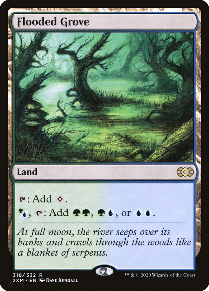 Flooded Grove [Double Masters] | Good Games Morley