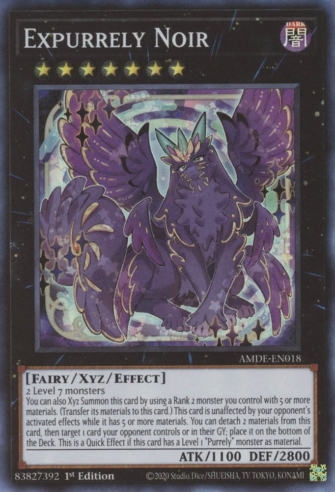 Expurrely Noir [AMDE-EN018] Super Rare | Good Games Morley